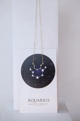 Ожерелье созвездия Aquarius (Водолей)