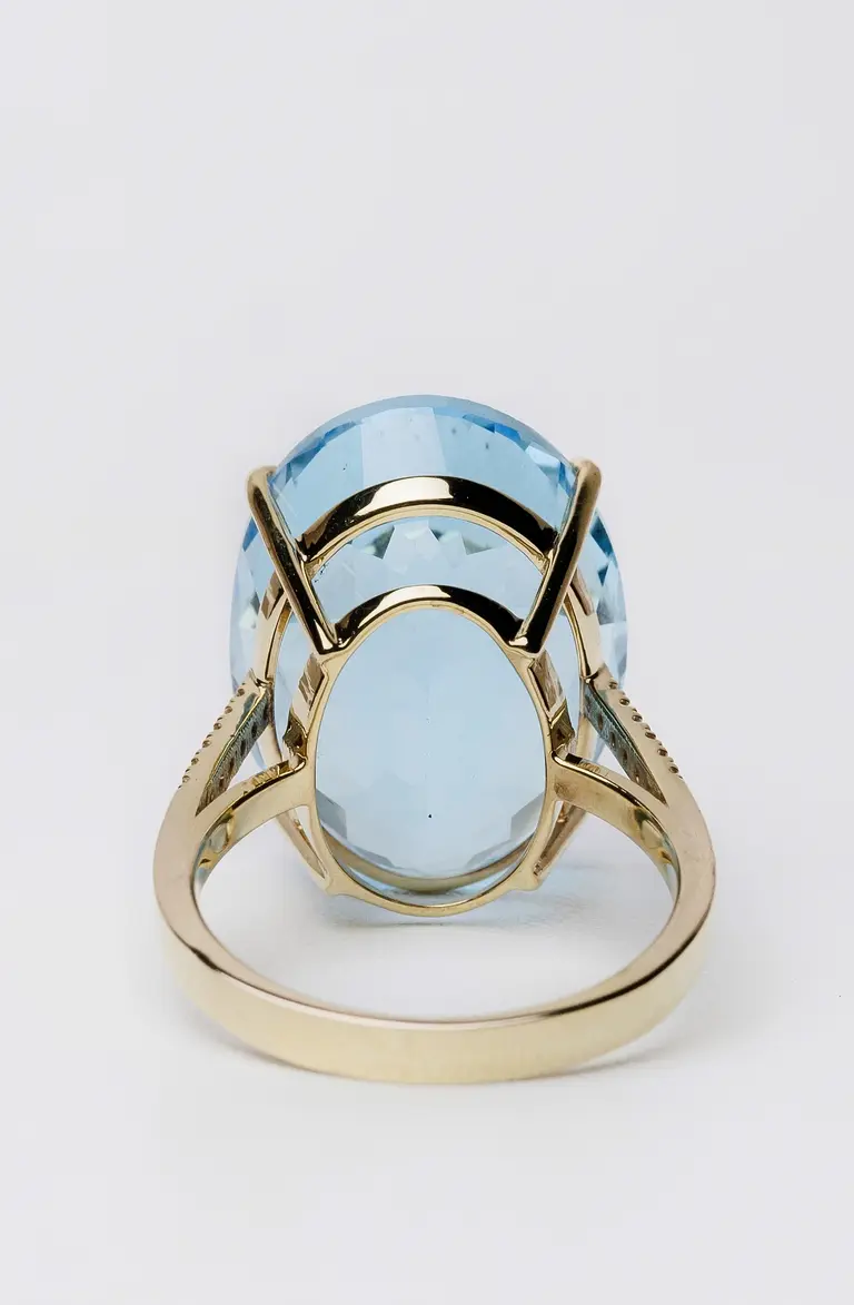 Topaz and Diamond Ring from the One of a Kind collection — photo 3