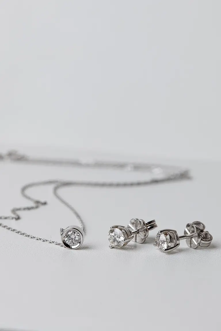 Solitaire Necklace — photo 2