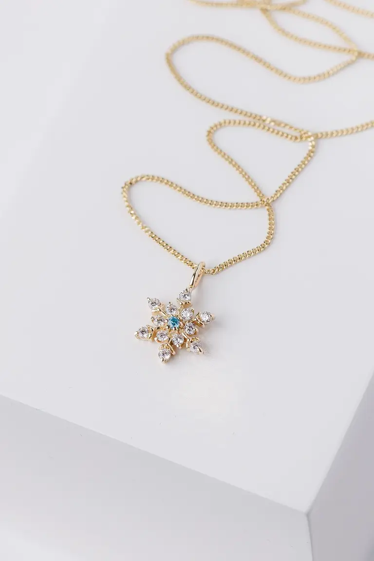 Snowflake Necklace — photo 2