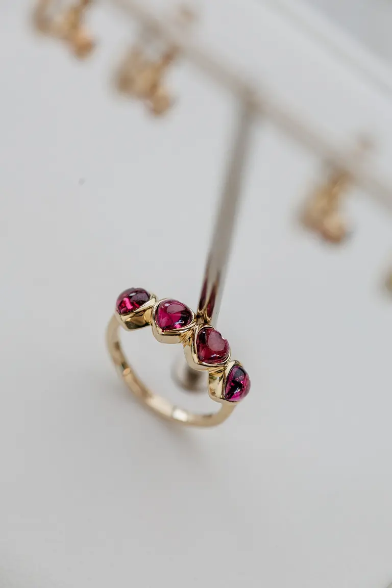 Heart Cabochon Ring — photo 2