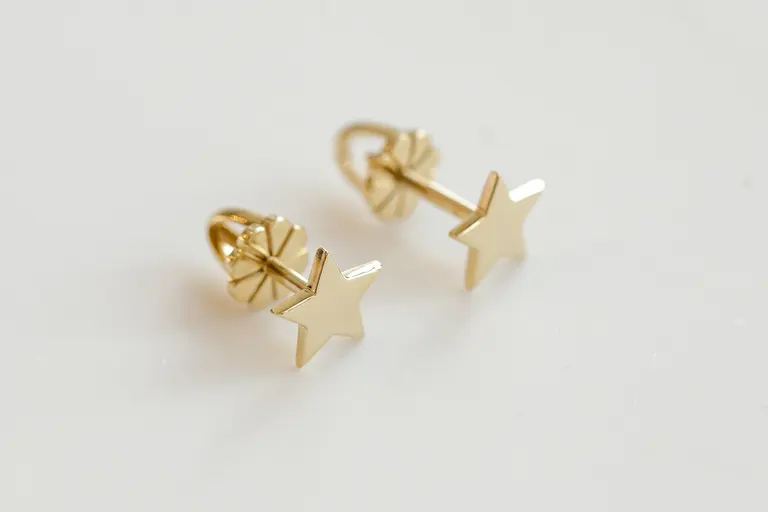 Star Stud Earrings — photo 4