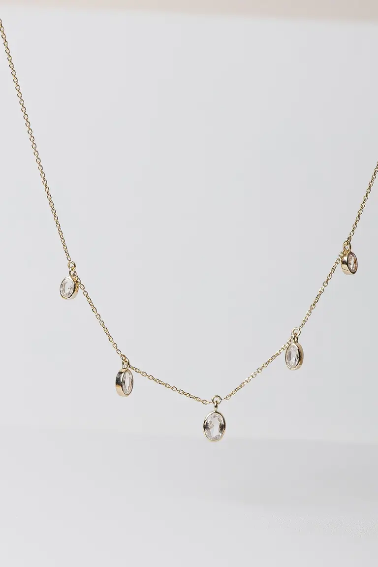 Choker Necklace with Sapphires — photo 2