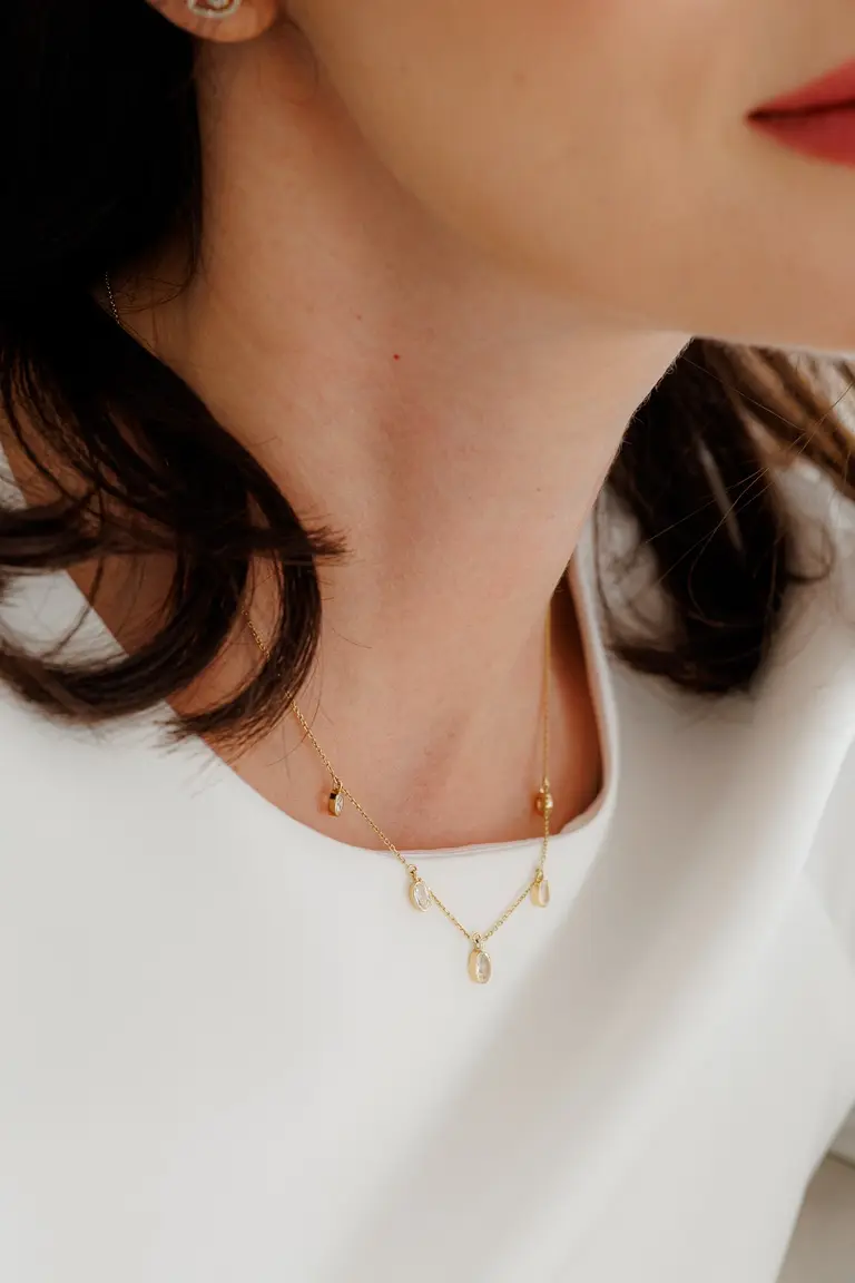Choker Necklace with Sapphires — photo 1