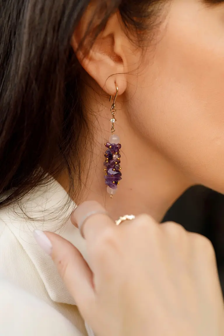Grape Earrings — photo 3